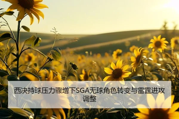 西决持球压力骤增下SGA无球角色转变与雷霆进攻调整